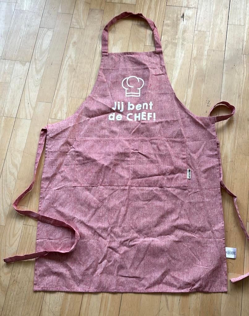 Keuken schort, Ophalen of Verzenden, Nieuw, Overige kleuren, Schort