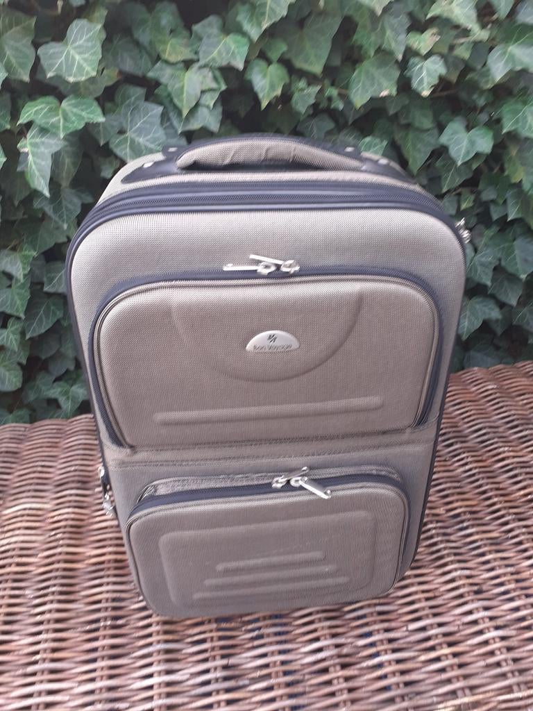 Reiskoffer met schuif handvat, Ophalen of Verzenden