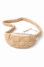 Partij tassen beige Mihella puffer schoudertassen, NHP International, Beige, Ophalen of Verzenden, Schoudertasje