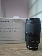 Tamron 18-300mm F3.5-6.3 Di III-A VC VXD - Sony E (APS-C), Ophalen of Verzenden, Zo goed als nieuw, Telelens, Zoom