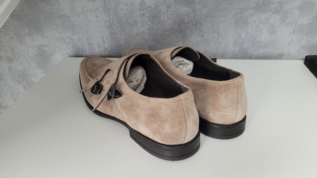 Nieuwe Manfield Black heren schoenen maat 44, Ophalen of Verzenden