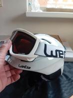 Wed'ze H300 Skihelm wit met bijpassende bril (54-58cm), Ophalen of Verzenden