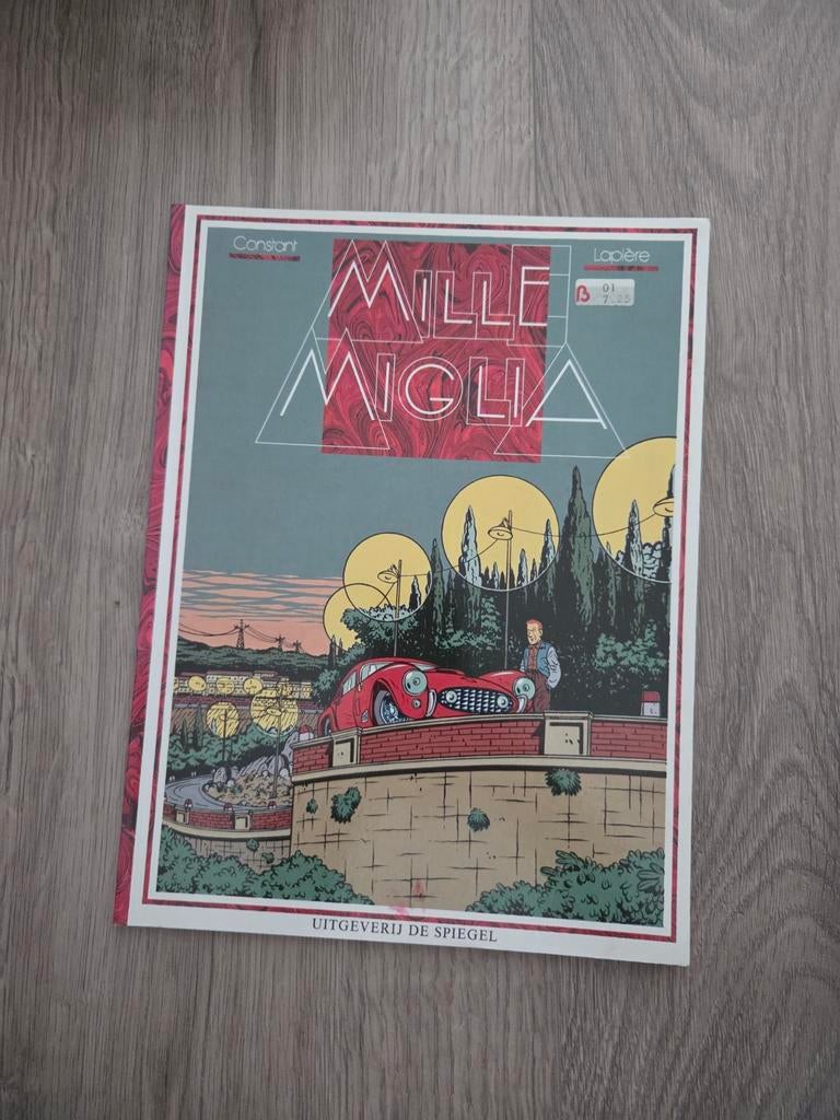 Mille Miglia stripboek, Eén stripboek, Ophalen of Verzenden, Zo goed als nieuw