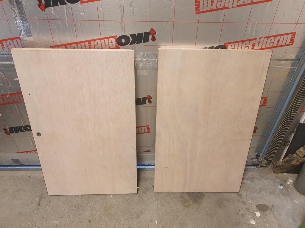 2 lundia deuren 80 x 50, Ophalen of Verzenden, Gebruikt