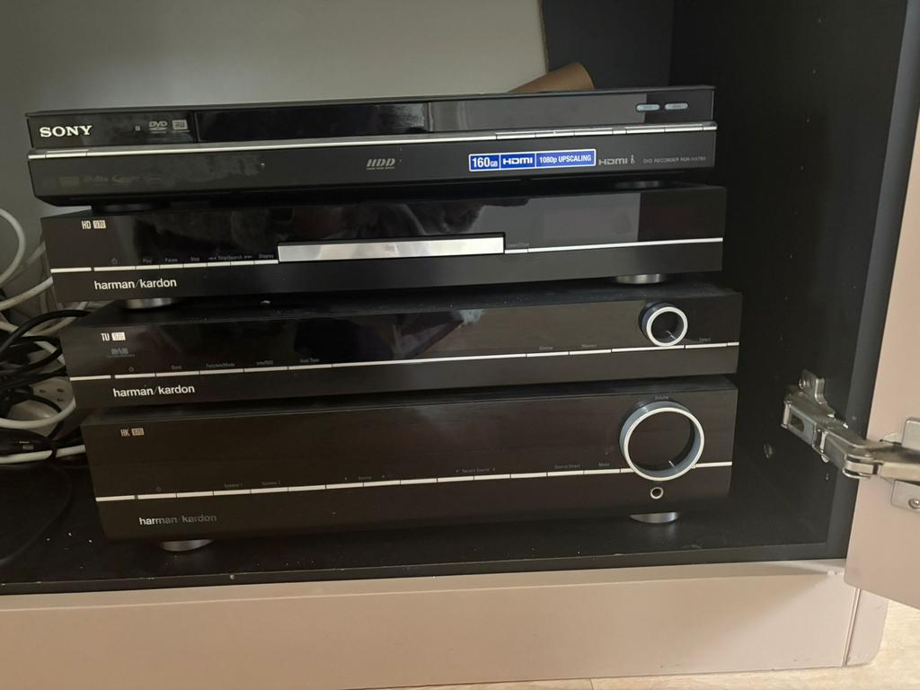 Harman Kardon set + Sony recorder + Dali suite speakers, Ophalen, Zo goed als nieuw, Overige merken