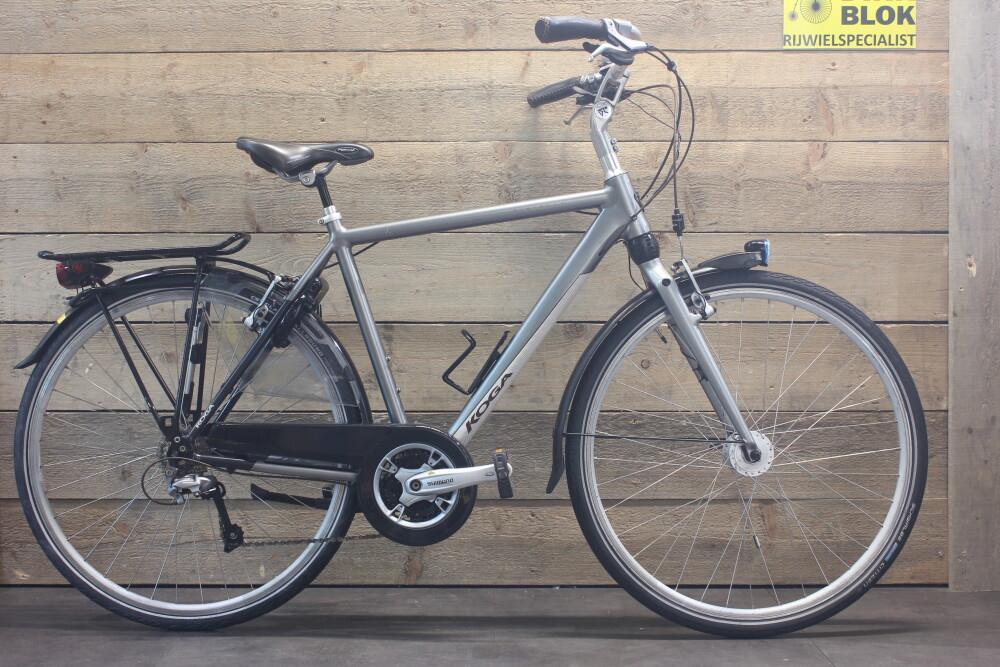 Koga Distance sportfiets 27v Deore H54 grijs + 3mnd garantie, Fietsen en Brommers, Fietsen | Heren | Sportfietsen en Toerfietsen