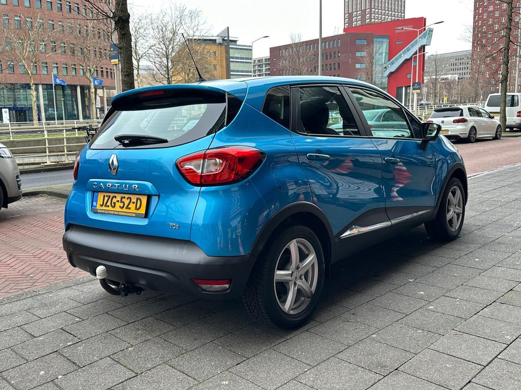 Renault Captur 1.2 TCe Dynamique Automaat Airco, Auto's, Euro 5, Stof, 4 cilinders, Blauw