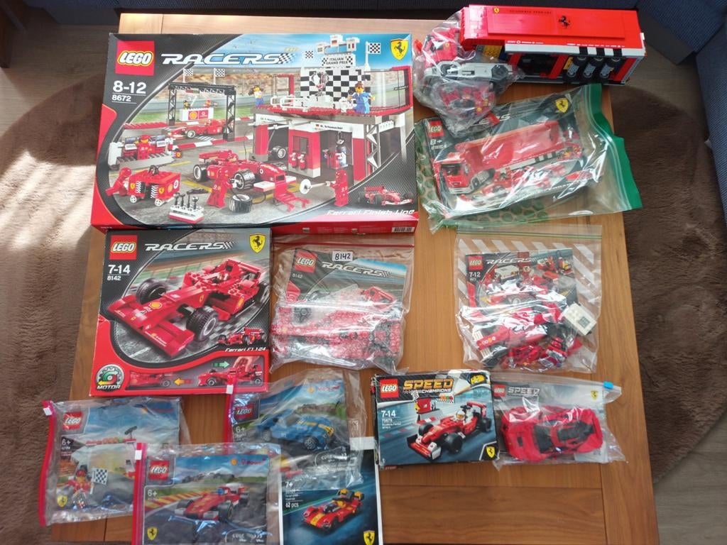 Ferrari Lego wegens opruiming aangeboden, Kinderen en Baby's, Speelgoed | Duplo en Lego, Ophalen of Verzenden, Complete set, Lego