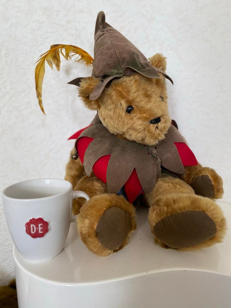 Hermann Teddy american artist bear. 45cm, Ophalen of Verzenden, Zo goed als nieuw