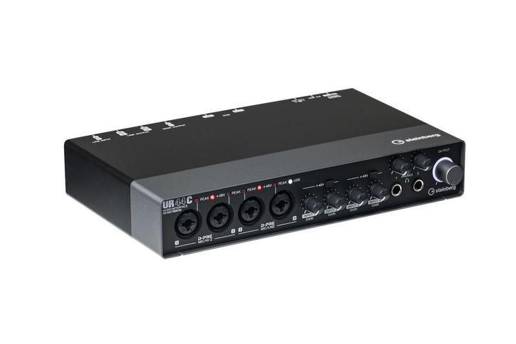 Steinberg UR44C Audio Interface - Gebruikt, perfect werkend, Muziek en Instrumenten, Mengpanelen, Gebruikt, 5 tot 10 kanalen, Microfooningang