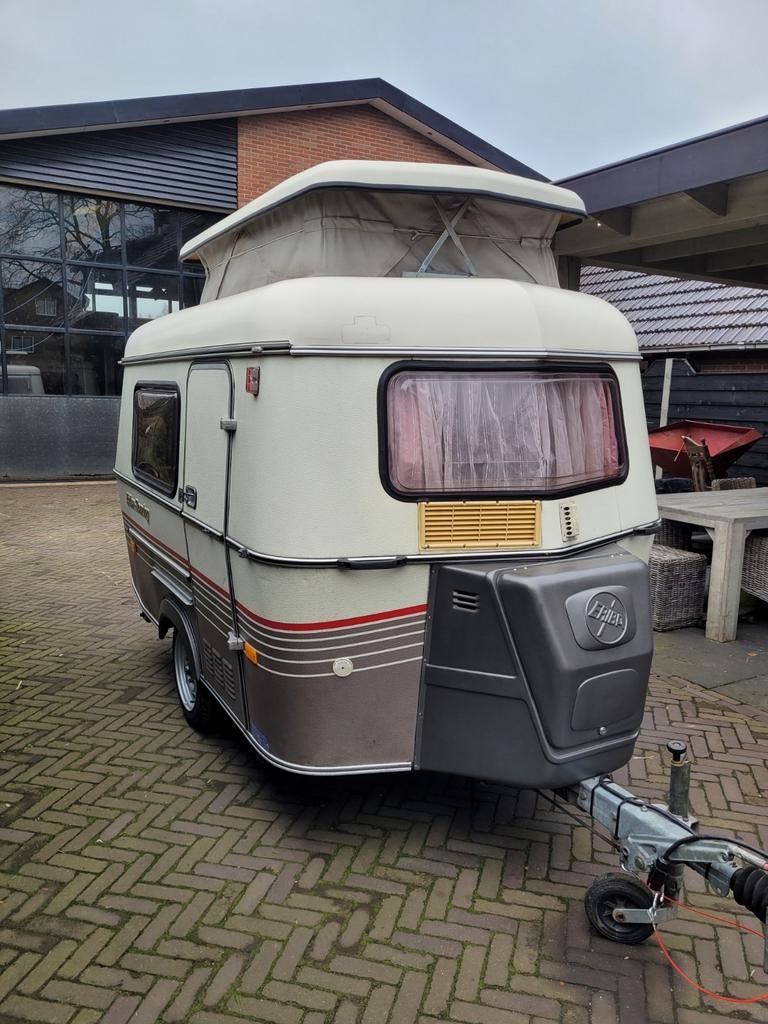 Eriba puck 1992, Caravans en Kamperen, Caravans, Standaardzit, Particulier, 500 - 750 kg, Eriba