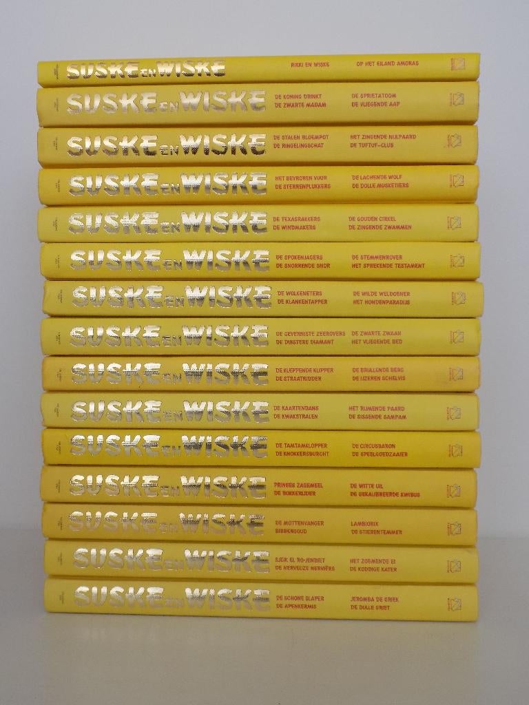 Suske en Wiske ~ Gehele serie HC's van Lecturama 1 t/m 15, Complete serie of reeks, Ophalen of Verzenden, Zo goed als nieuw