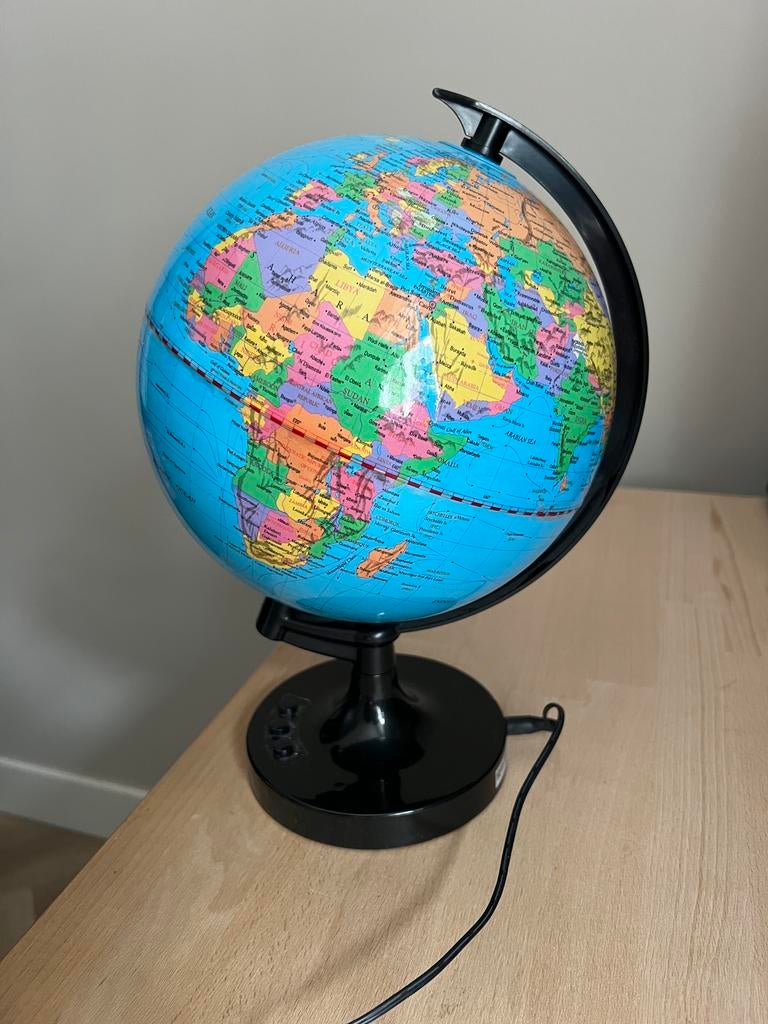 Wereldbol, Ophalen of Verzenden, Zo goed als nieuw