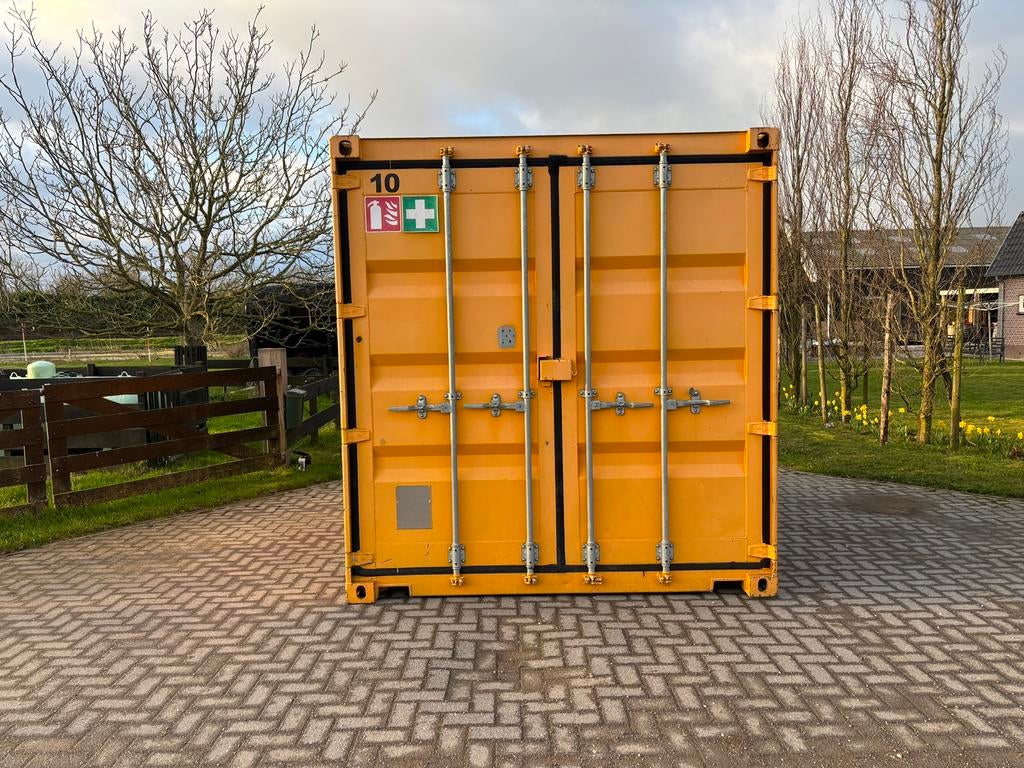 2021 zeecontainer / opslagcontainer 10FT, Tuin en Terras, Bergingen en Tuinkasten, Zo goed als nieuw, Containerberging, Metaal
