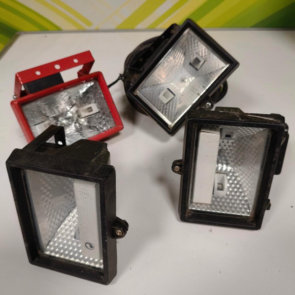 4x bouwlamp 150 watt, Doe-het-zelf en Verbouw, Bouwverlichting, Nieuw, Minder dan 50 watt, Ophalen of Verzenden
