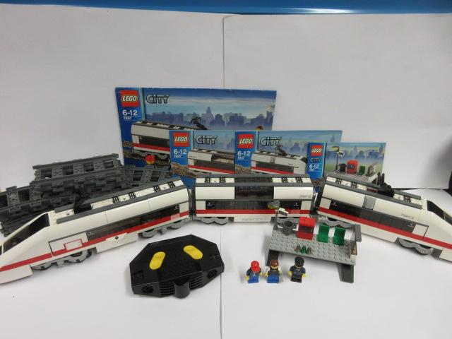 7879 Lego treinset, passagierstrein., Lego, Ophalen of Verzenden, Complete set, Compleet