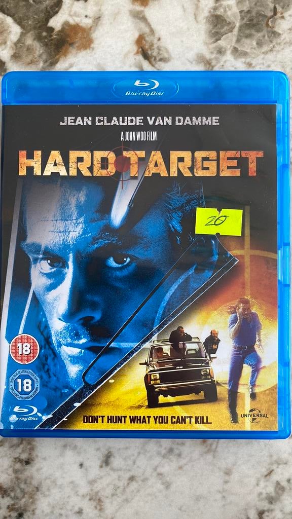 Hard target blu ray NL subs, Ophalen of Verzenden, Zo goed als nieuw, Actie