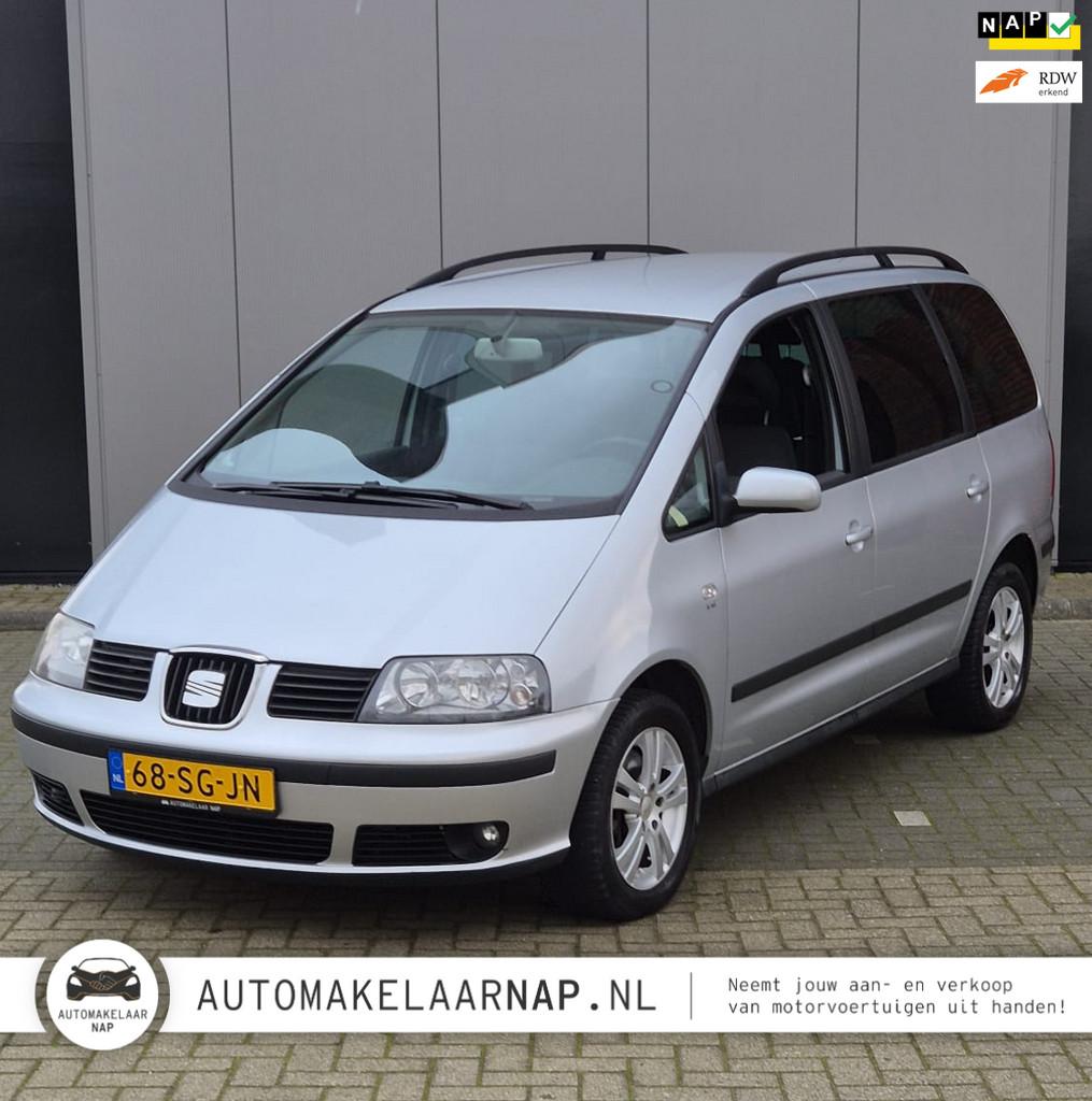Seat Alhambra 2.8 V6 Stylance / Onderhoudsbeurt + APK / 7 pe, Gebruikt, Origineel Nederlands, Bedrijf, 204 pk