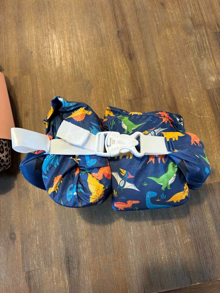 Happy Swimmer zwembandjes met dino's (14-23kg), Jongetje of Meisje, Nieuw, Overige maten, Ophalen of Verzenden