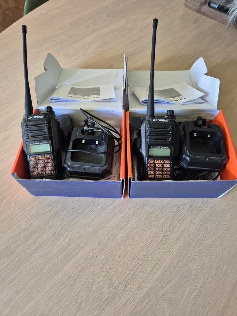 Baofeng UV-9R walkie talkie set, Telecommunicatie, Ophalen of Verzenden