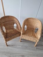 2 Rieten Kinderstoelen, Kinderen en Baby's, Kinderkamer | Tafels en Stoelen, Ophalen of Verzenden, Gebruikt, Stoel(en)