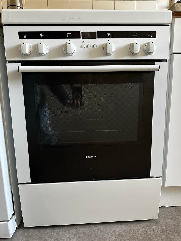 Siemens gasfornuis met elektrische oven, Witgoed en Apparatuur, Fornuizen, Ophalen, Gebruikt, 4 kookzones, Gas