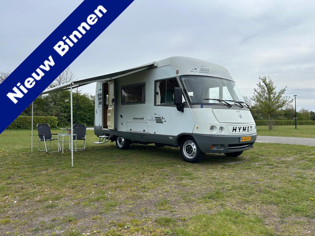 Fiat Ducato Hymer E510 Integraal | 2.5 TD | Airco | 4 Slaapp, Caravans en Kamperen, Campers, Integraal, Ringverwarming, Info@autoverkoopheerenveen.nl