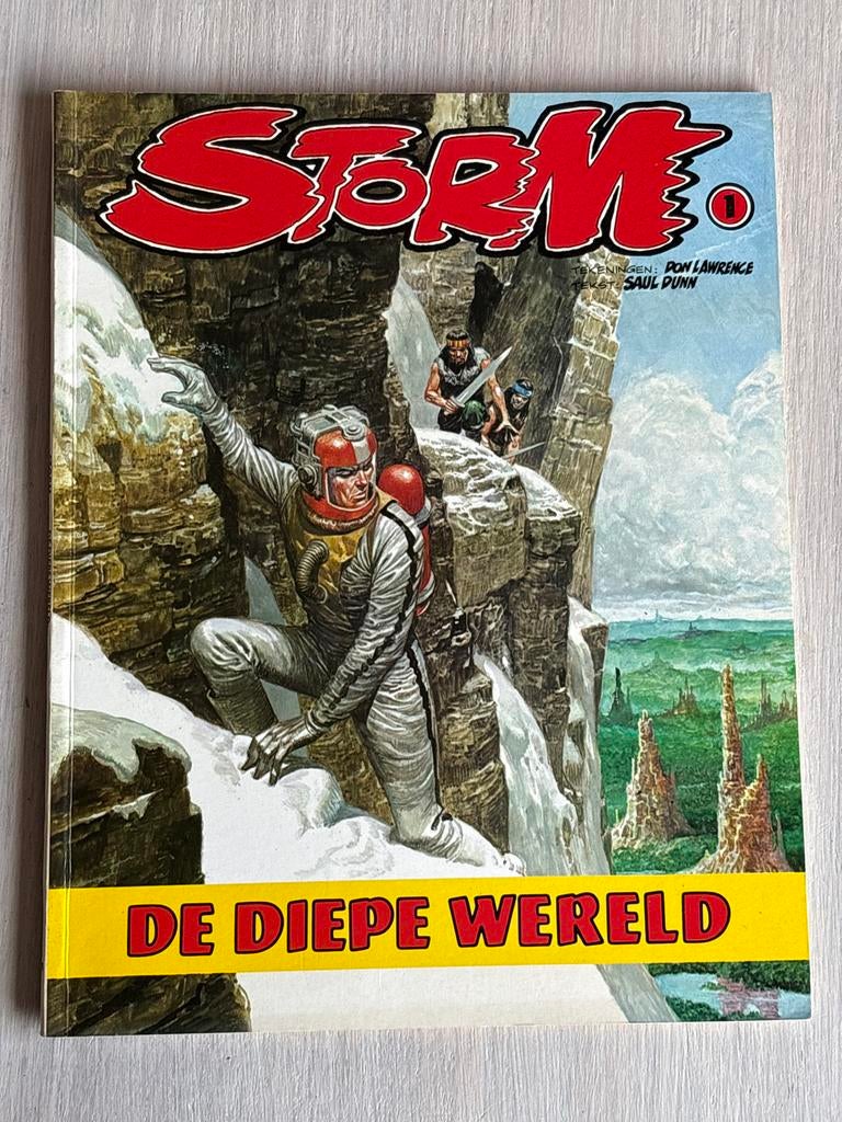 Storm 1: De Diepe Wereld - Ron Lawrence & Saul Dunn, Boeken, Stripboeken, Zo goed als nieuw, Eén stripboek, Ophalen of Verzenden