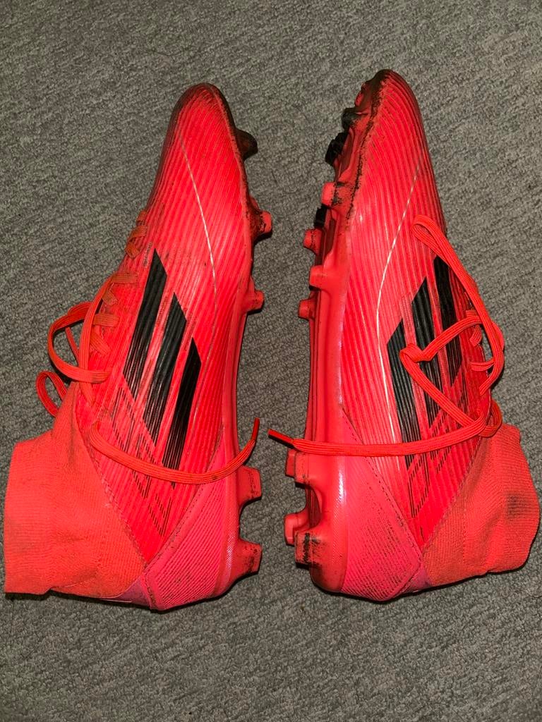 Adidas F50 42 2/3 voetbalschoenen, Ophalen of Verzenden, Gebruikt, Schoenen