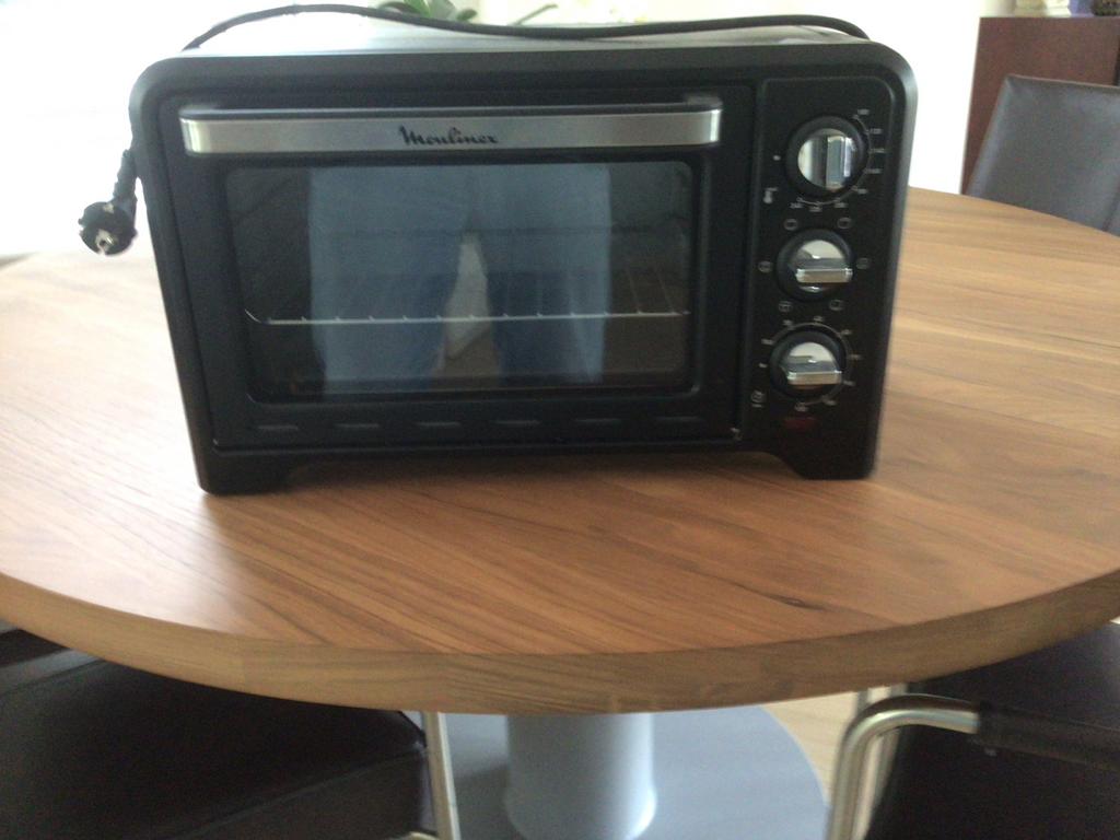 Compacte Moulinex Oven met Grillfunctie - Zo goed als nieuw, Ophalen, Minder dan 45 cm, Zo goed als nieuw, Oven met grill