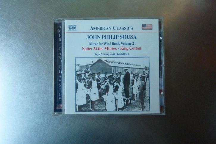 John Philip Sousa Music For Wind Band, Volume 2, Cd's en Dvd's, Cd's | Instrumentaal, Zo goed als nieuw, Ophalen of Verzenden