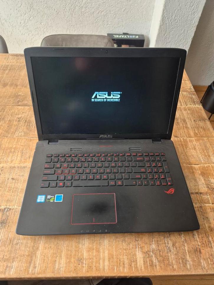 Asus rog gl752vw. I7, gtx, Computers en Software, Windows Laptops, 17 inch of meer, HDD, SSD, 2 tot 3 Ghz, Ophalen of Verzenden