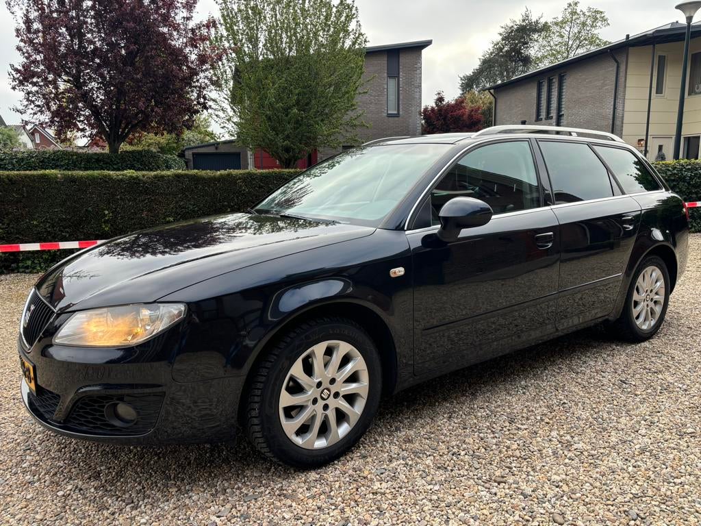 Seat Exeo 2.0 TDI 88KW ST 2011 | CRUISE | AIRCO |, Voorwielaandrijving, 4 cilinders, 1465 kg, Zwart