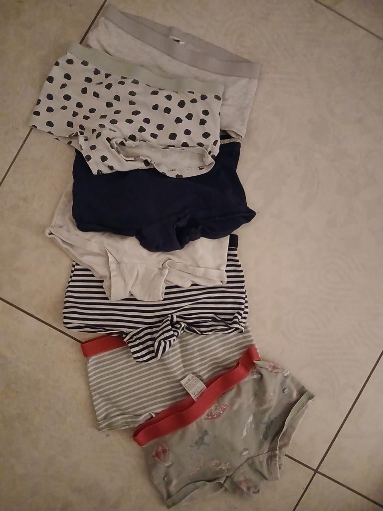 7 Hema onderbroeken/shorts voor meisjes, maat 134/140, Kinderen en Baby's, Kinderkleding | Overige, Ophalen of Verzenden, Gebruikt