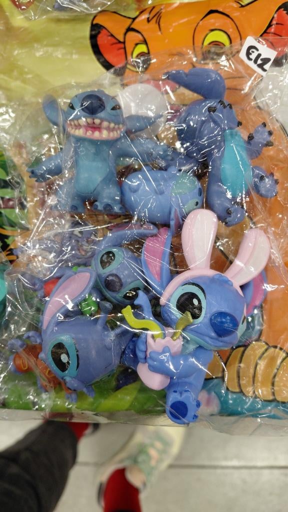 Stitch Disney poppetjes, Ophalen of Verzenden, Zo goed als nieuw