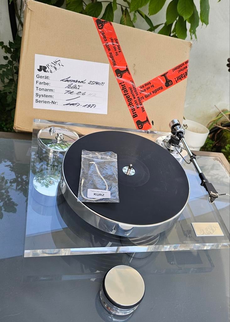 Transrotor Leonardo 25/40M SME M2 9’’ Dr.Fuss Netz Merlo MC, Audio, Tv en Foto, Overige merken, Transrotor, Ophalen of Verzenden