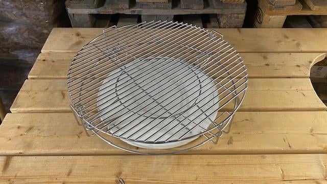 23 inch platesetter - divide & conquer systeem voor kamado, Ophalen of Verzenden, Nieuw, Keij Kamado