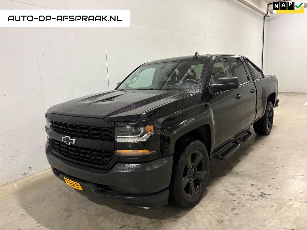 Chevrolet SILVERADO V8 DC Special Ops LPG-G3 4x4, Auto's, Bestelauto's, Bedrijf, Te koop, 4x4, Achteruitrijcamera, Airconditioning