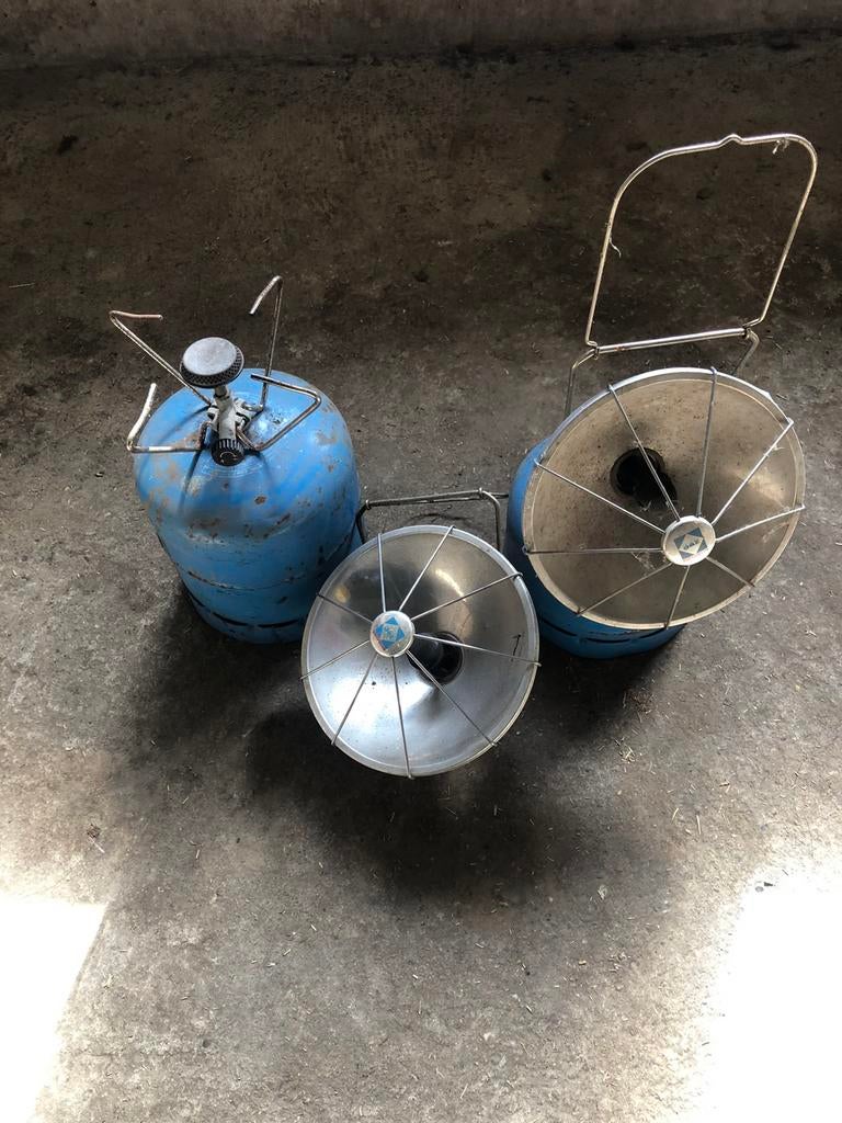 Camping gaz kachels,kookbrander en 2 gastankjes, Ophalen of Verzenden, Gebruikt