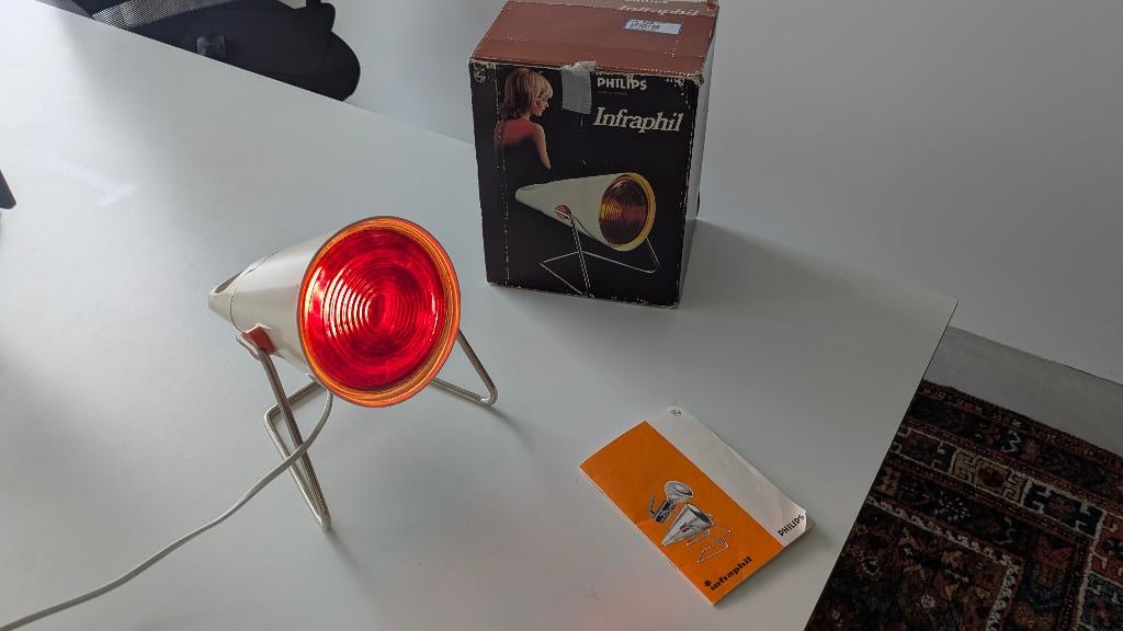 Phillips Infraphil, Ophalen of Verzenden, Gebruikt, Glas, Minder dan 50 cm