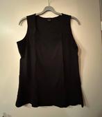 Zwarte Top met Kant - MS Mode Maat L, Ophalen of Verzenden, Zo goed als nieuw, Zwart, Zonder mouw