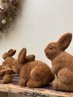Paashaasjes/Konijntjes Flock - 7 stuks!, Ophalen of Verzenden, Zo goed als nieuw