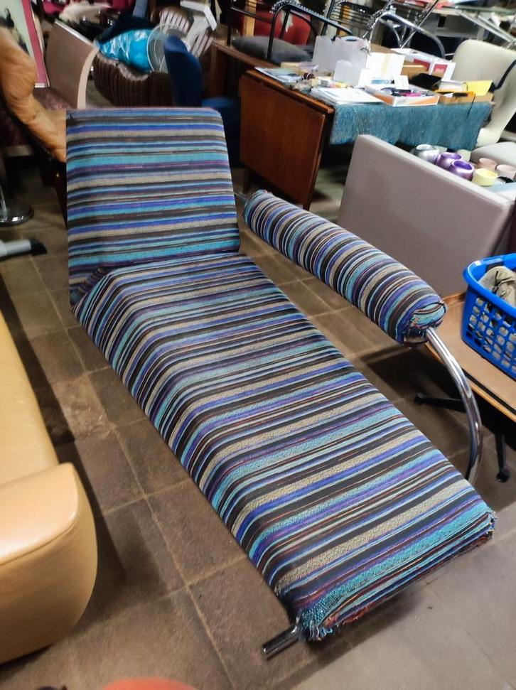 Pastoe "Karel Doorman", design Rob Eckhardt, chaise longue, Antiek en Kunst, Kunst | Designobjecten, Ophalen of Verzenden