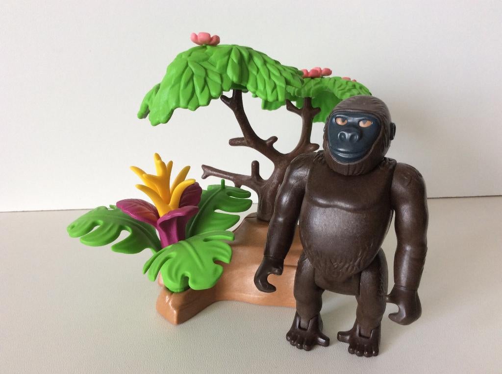 playmobil 3039 gorilla, Kinderen en Baby's, Speelgoed | Playmobil, Ophalen of Verzenden, Gebruikt, Complete set