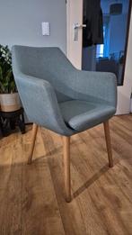Set van 3 Mørteens Nicholas eetkamerstoelen mintgrijs, Ophalen, Gebruikt, Overige kleuren, Drie