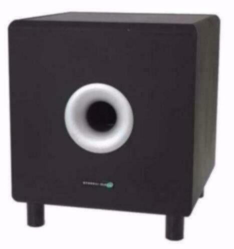Actieve Subwoofer 25cm 120Watt Zwart, Overige merken, ., Overige typen, Nieuw