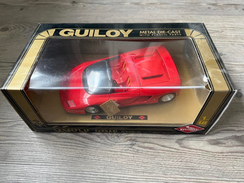 Ferrari Mythos ref. 67511 Schaal 1:18 Merk Guiloy, Ophalen of Verzenden, Zo goed als nieuw, Auto, Overige merken