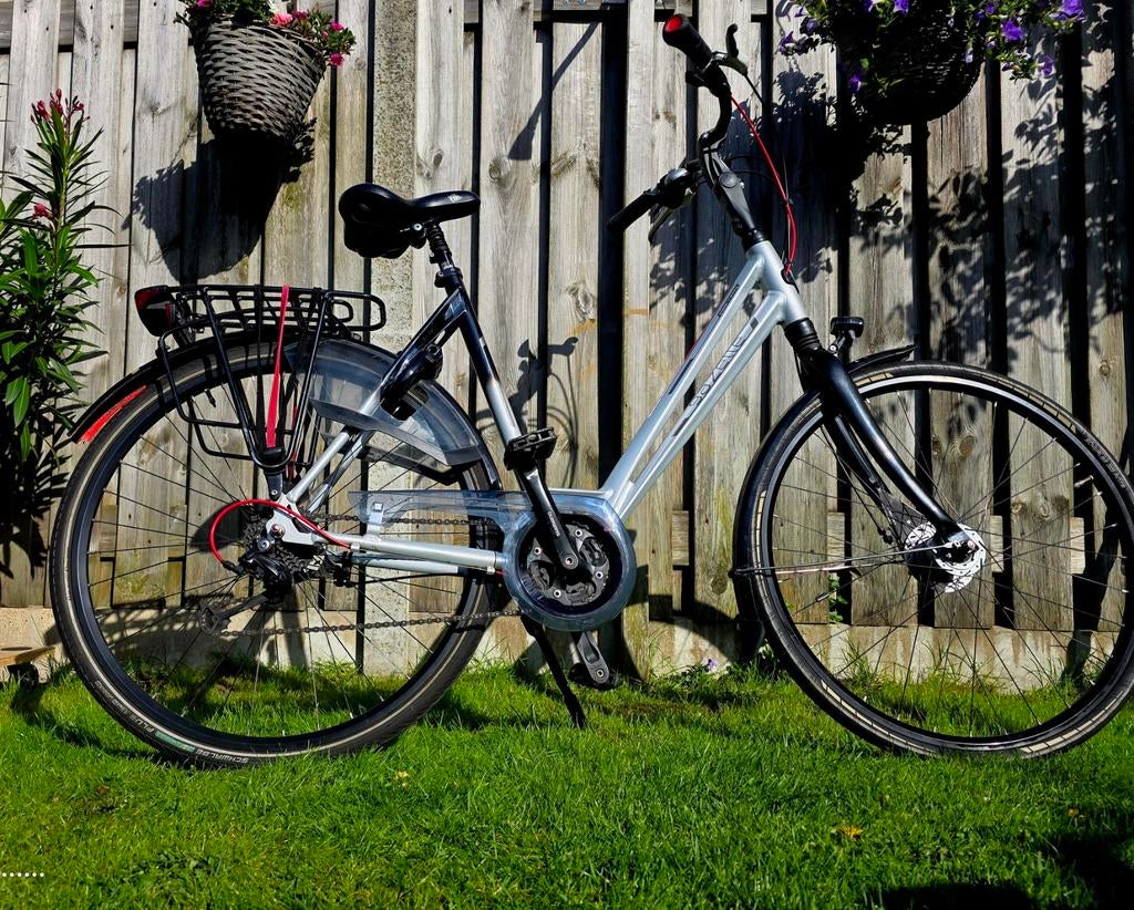 Gazelle eclips damesfiets, Ophalen, Zo goed als nieuw, Minder dan 10 versnellingen, Gazelle