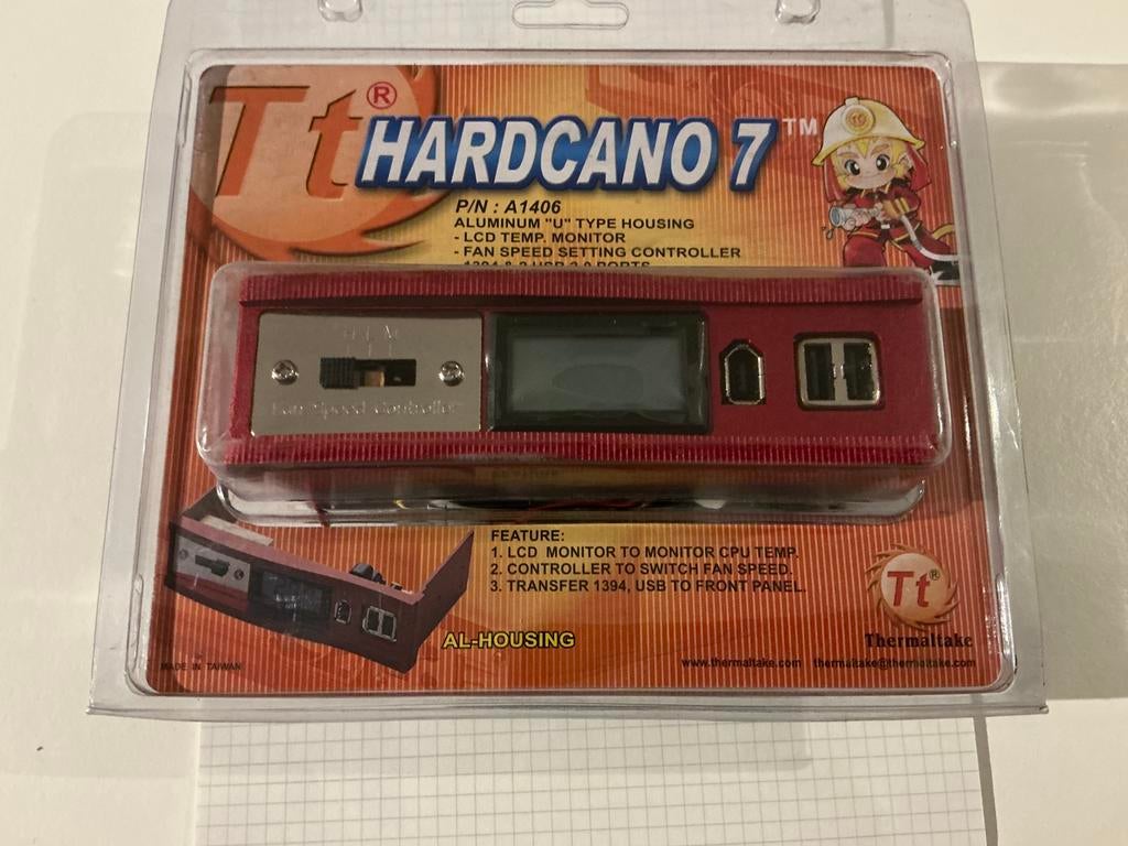 Thermaltake Hardcano 7 multi function Alu panel 5,25”, Ophalen of Verzenden, Thermaltake, NA, NA