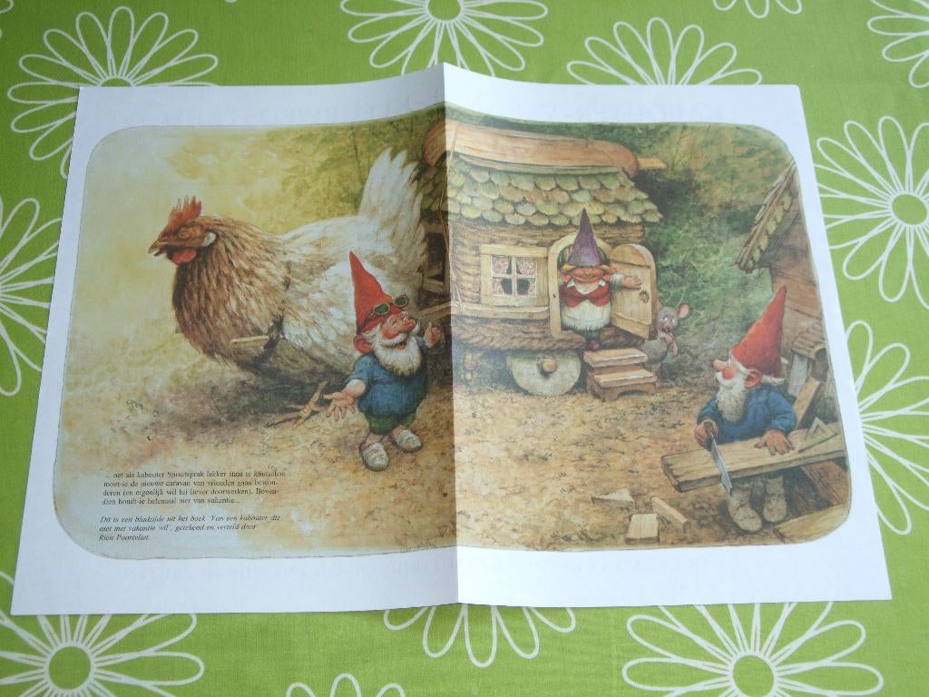 Kabouter vakantie kleurwedstrijd - Rien Poortvliet 1995, Ophalen of Verzenden, Nieuw